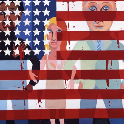 American People Series #18: The Flag is Bleeding