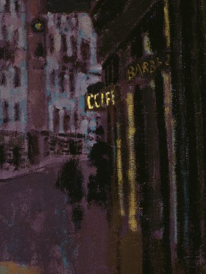 The rue Notre-Dame des Champs, Paris the Entrance to Sargent’s Studio (1907), Walter Sickert. The Ashmolean Museum, University of Oxford