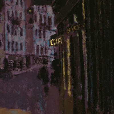 The rue Notre-Dame des Champs, Paris the Entrance to Sargent’s Studio (1907), Walter Sickert. The Ashmolean Museum, University of Oxford