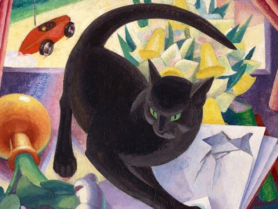 The Uncivilised Cat (1930), Agnes Miller Parker. Photo: John McKenzie and The Fine Art Society; courtesy the Fleming Collection