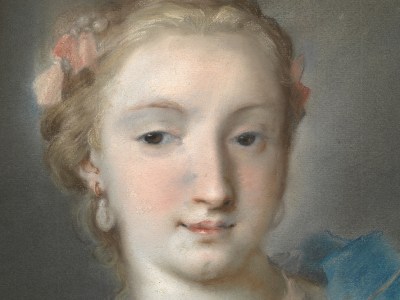 Die Parze Lachesis (detail; c. 1730), Rosalba Carriera. Courtesy Bavarian State Painting Collections