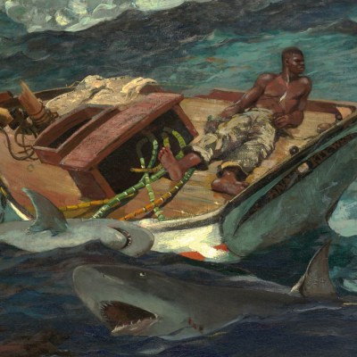 The Gulf Stream (detail; 1899), Winslow Homer.