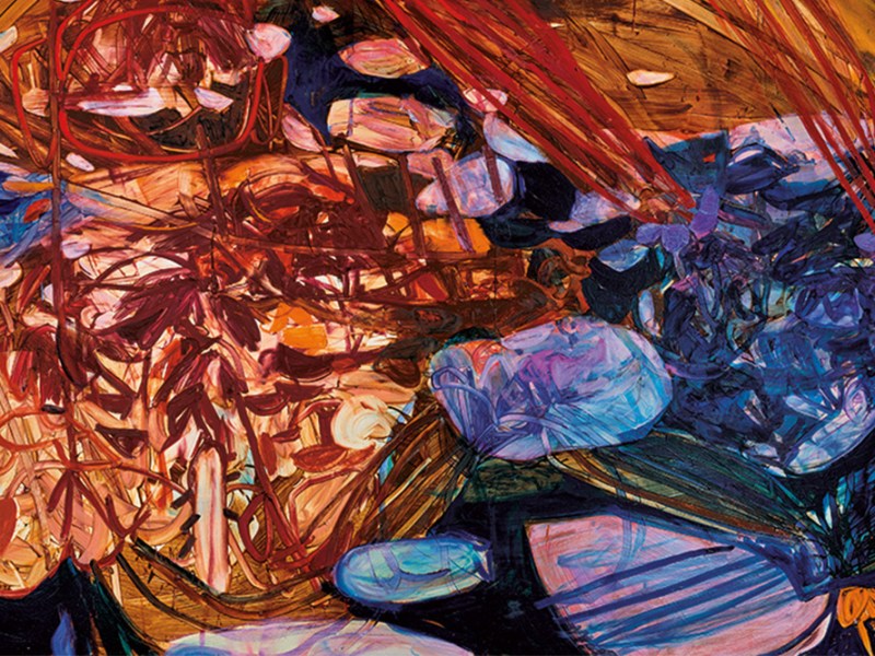 Jadé Fadojutimi painting
