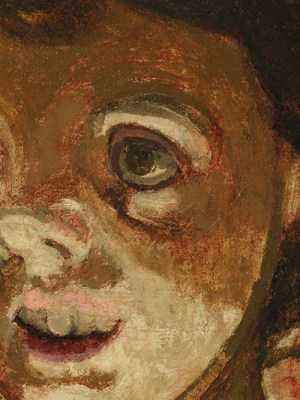 Cicely Hey (detail; 1923), Walter Sickert. The Whitworth, University of Manchester