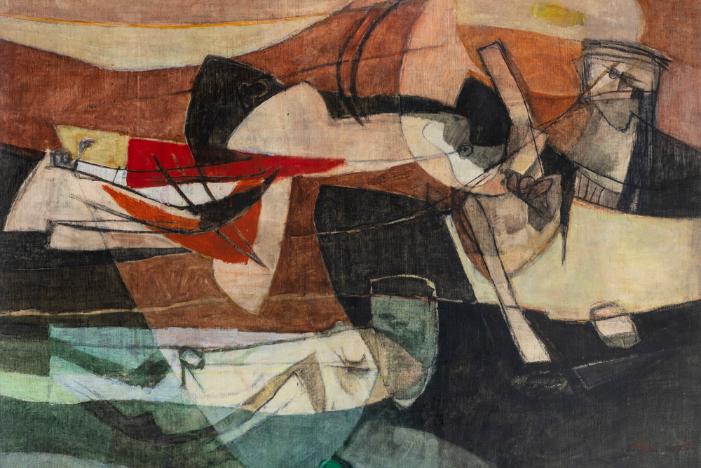 The Italian painter who expressed himself in America
