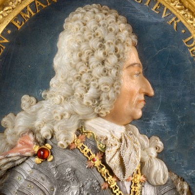 Maximilian II Emanuel, Elector of Bavaria (1662 -1726) (detail; 1725), Charles Claude Dubut.