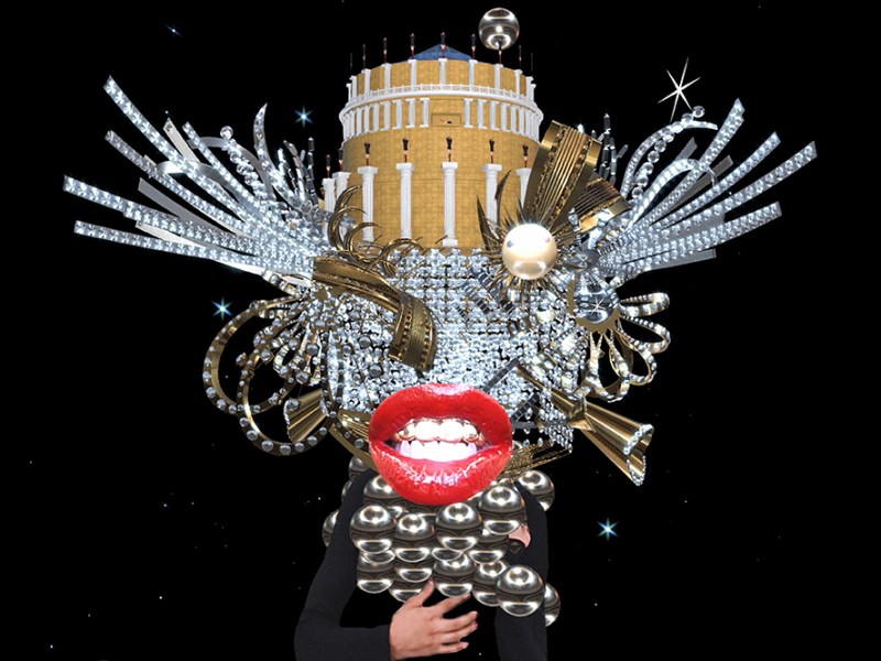 Stop Playing with My Face! (2016), Rashaad Newsome. Courtesy Rashaad Newsome Studio and Jessica Silverman, San Francisco