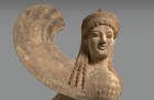 Archaic period marble Sphinx (c. 530 B.C). The Metropolitan Museum of Art