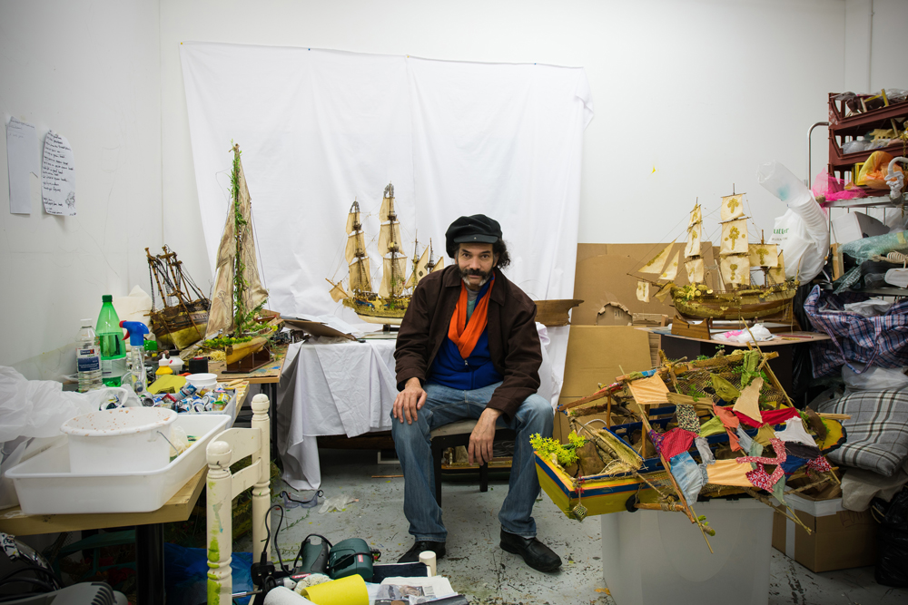 In the studio with… Hew Locke