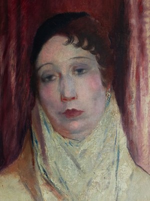 Madame C d’Madame C d’A (detail; 1932), Glyn Philpot.