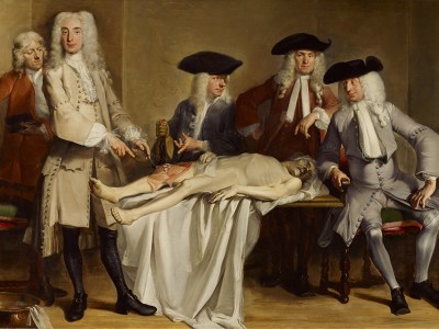The Anatomy Lesson of Dr Willem Röell (1728), Cornelis Troost. Amsterdam Museum