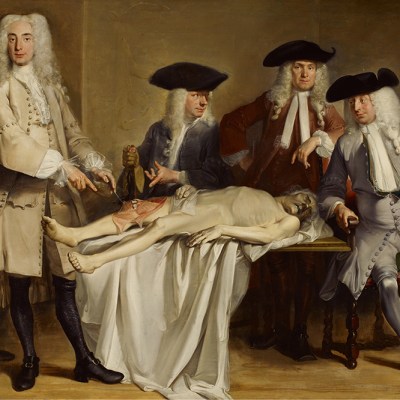 The Anatomy Lesson of Dr Willem Röell (1728), Cornelis Troost. Amsterdam Museum