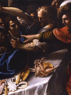 The Feast of Absalom (late 1640s), Niccolò Tornioli. Robilant+Voena