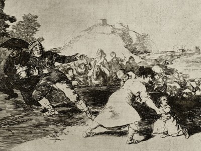 Plate 44 from The Disasters of War (1810–20), Francisco de Goya.