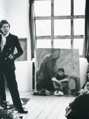 Helen Frankenthaler studio visit