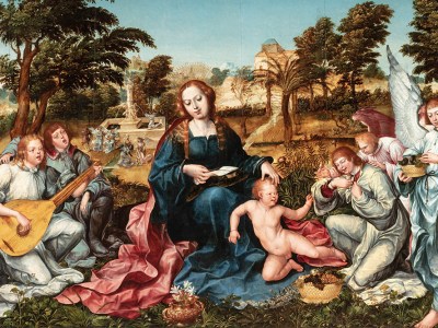 Gregório Lopes The Virgin and Child with Angels