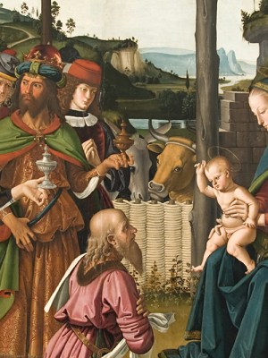 Adoration of the Magi by Perugino