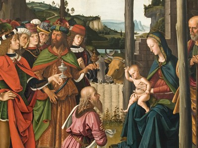 Adoration of the Magi by Perugino
