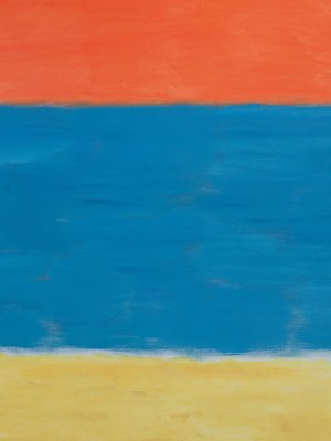 Milton Avery Blue Sea, Red Sky