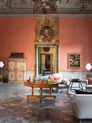 The Pink Room at Palazzo Butera