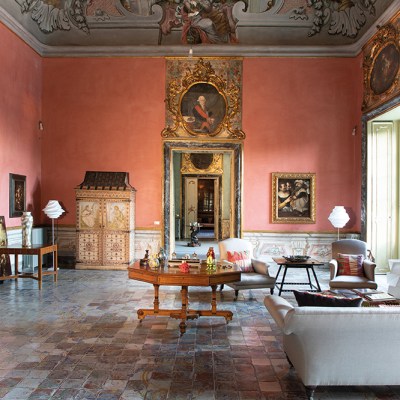 The Pink Room at Palazzo Butera