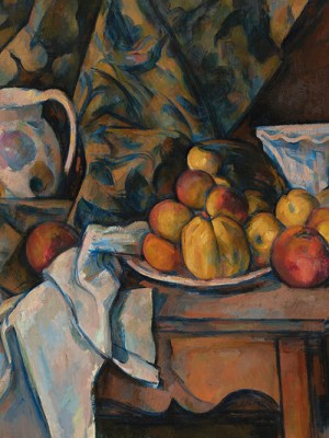 Still Life with Apples and Peaches by Paul Cézanne