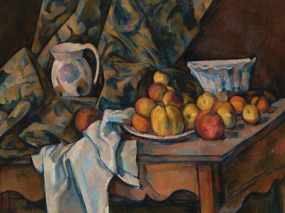 Still Life with Apples and Peaches by Paul Cézanne