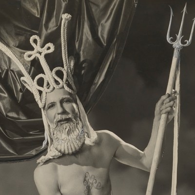 Angus McBean as Nepture (1939), Angus McBean. National Portrait Gallery, London.