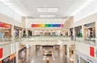 View of Anthony Caro’s ‘River Song’ (2011–12) in NorthPark Center in Dallas, Texas, founded in 1965 by Raymond and Patsy Nasher.