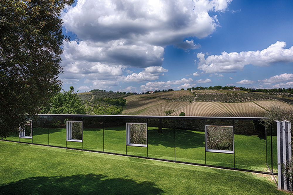 The medieval Tuscan borgo where art grows among the vines