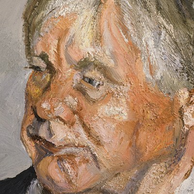 Profile Donegal Man Lucian Freud portrait