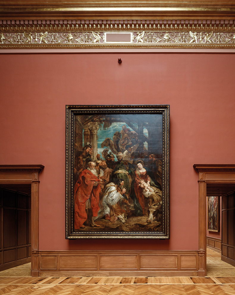Adoration of the Magi in the Rubens Gallery