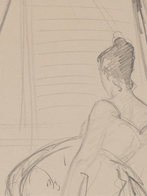 Virginie Amélie Avegno, Madame Gautreau (Madame X) (detail; c. 1884), John Singer Sargent. Frick Collection, New York (promised gift from Elizabeth and Jean-Marie Eveillard)
