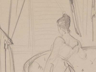 Virginie Amélie Avegno, Madame Gautreau (Madame X) (detail; c. 1884), John Singer Sargent. Frick Collection, New York (promised gift from Elizabeth and Jean-Marie Eveillard)