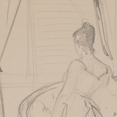 Virginie Amélie Avegno, Madame Gautreau (Madame X) (detail; c. 1884), John Singer Sargent. Frick Collection, New York (promised gift from Elizabeth and Jean-Marie Eveillard)