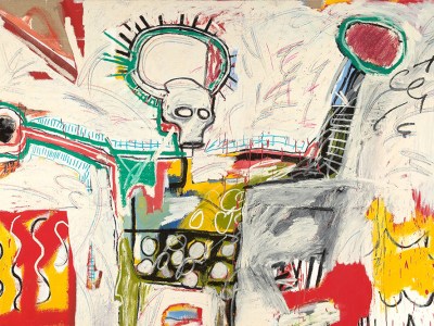 Untitled (detail; 1982) Jean-Michel Basquiat. Collection Museum Boijmans Van Beuningen, Rotterdam.