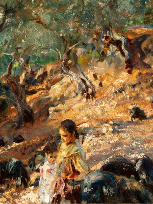 (detail; 1908), John Singer Sargent. Cedarhurst Center for the Arts, Mount Vernon, Illinois.