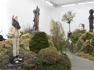 Installation view of 'Klara Kristalova: Camouflage'