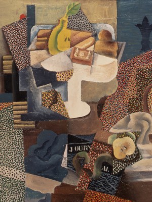 Still Life with Compote and Grapes (1914–15), Pablo Picasso. Columbus Museum of Art, Ohio.