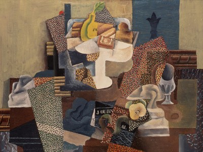 Still Life with Compote and Grapes (1914–15), Pablo Picasso. Columbus Museum of Art, Ohio.