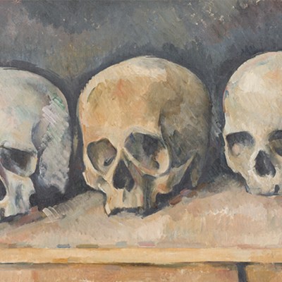 Cézanne The Three Skulls