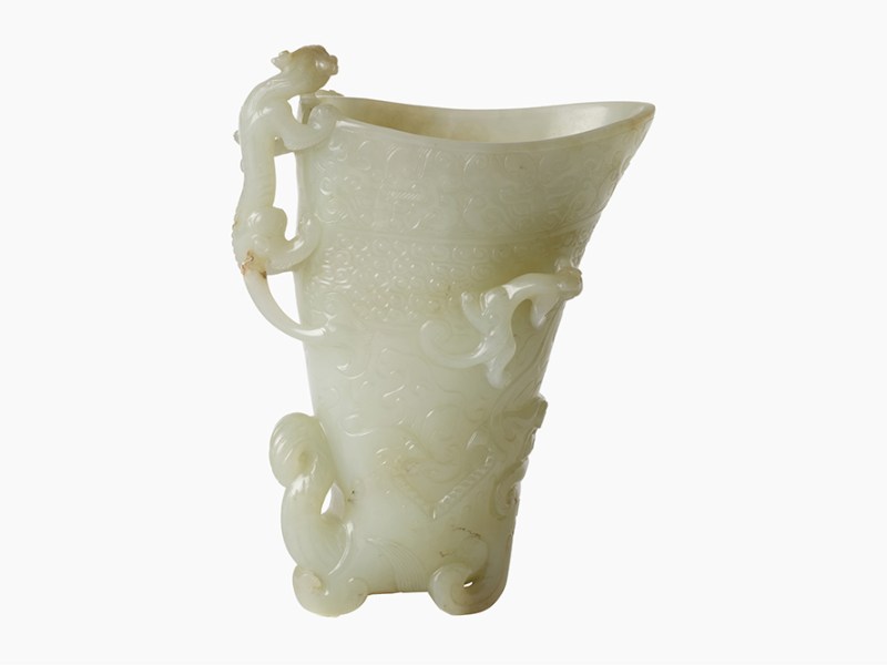 Cup with dragon handles (12th–14th century) China. Walters Art Museum, Baltimore