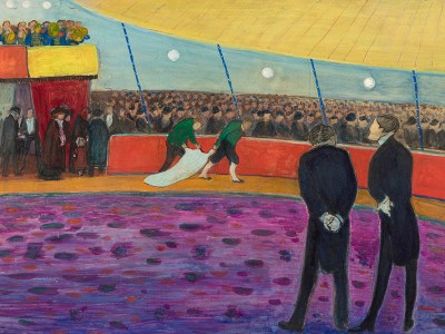 Circus – Before the Show (1908–10), Marianne Werefkin. Museo Comunale d'Arte Moderna, Ascona