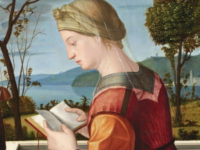 Virgin Reading (c. 1510), Vittore Carpaccio. National Gallery of Art, Washington, D.C.