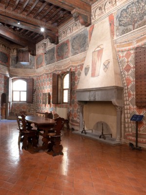 The Parrot Room at the Palazzo Davanzati.