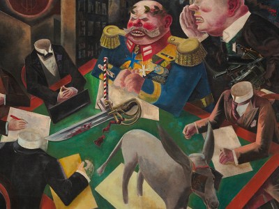 The Eclipse of the Sun (detail; 1926), Georg Grosz. Huckster Museum of Art, New York