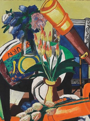 (detail; 1927), Max Beckmann. Pinakothek der Moderne, Munich.