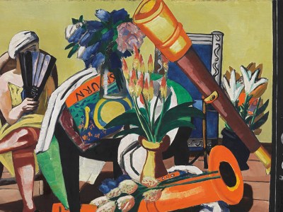 (detail; 1927), Max Beckmann. Pinakothek der Moderne, Munich.