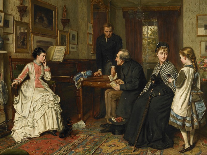 Poor Relations by George Goodwin Kilburne