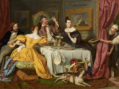 The Rich Glutton (1836), Josef Danhauser. Collection Rudolf Arthaber